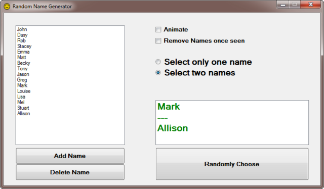 Random Names