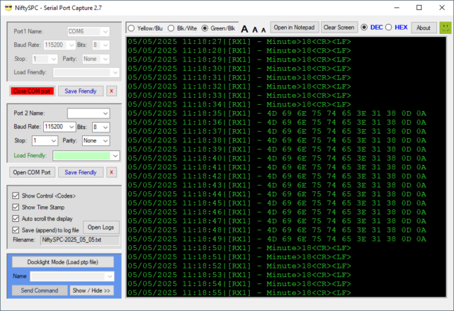 Serial Port Capture